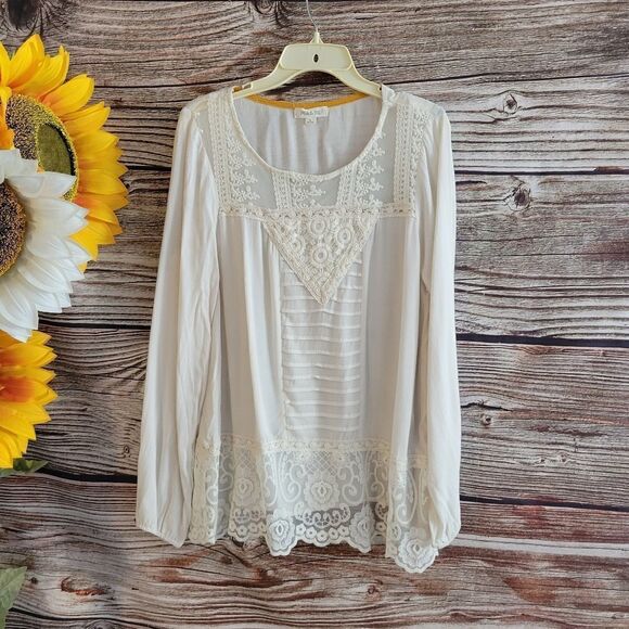 Taylor & Sage Women's Long Sleeve Pullover Shirt NWT - Picture 1 of 8